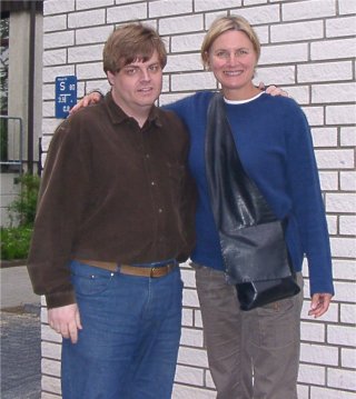 Peter Walker with Denise Crosby (TNG: Tascha Yar)